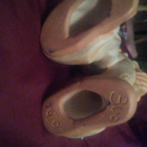 1969 statue of poor boy ceramic figure